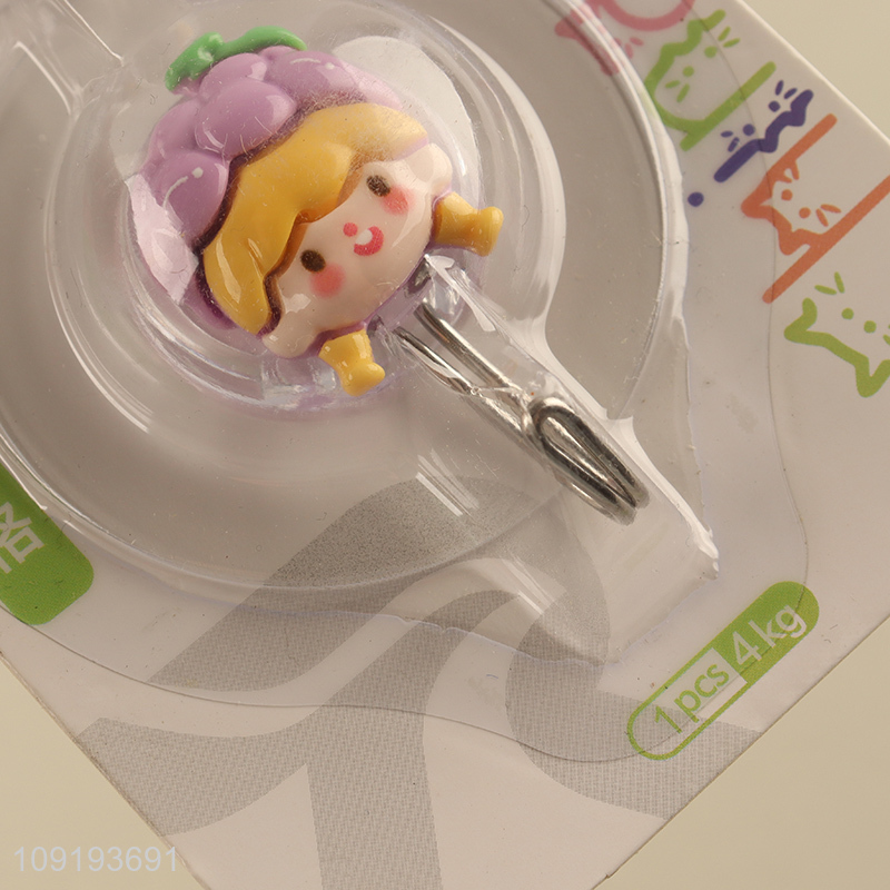 Factory Price 2PCS Cute Wall Hooks Strong Adhesive Towel Coat Hooks