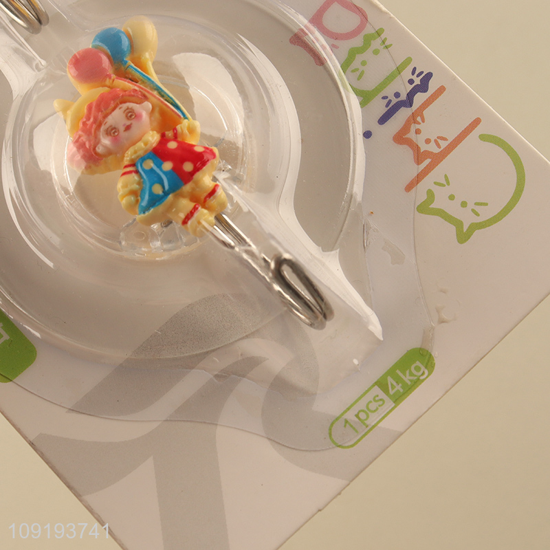 Good Quality 2PCS Cute Wall Hooks Strong Adhesive Hooks for Hanging