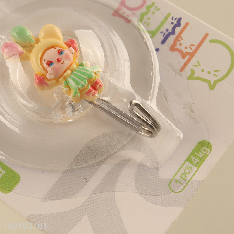 Hot Selling 2PCS Cute Hooks Self Adhesive Hooks Stick On Wall Hooks