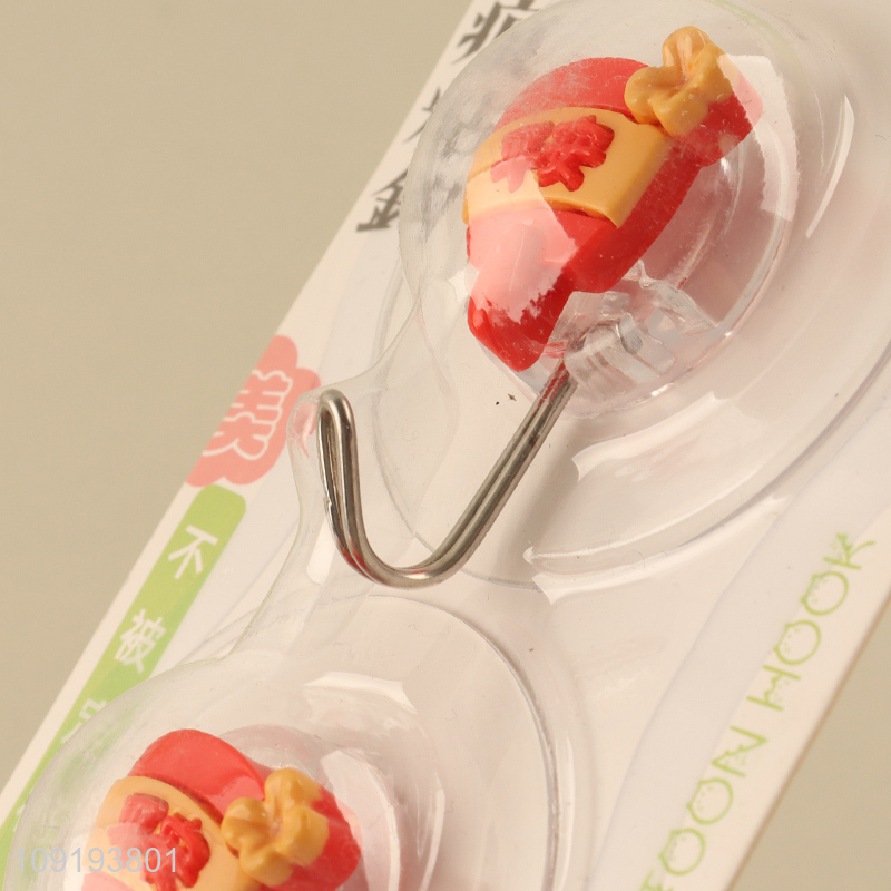China Imports 2PCS Resin Utility Hooks Adhesive Hooks for Hanging Towel