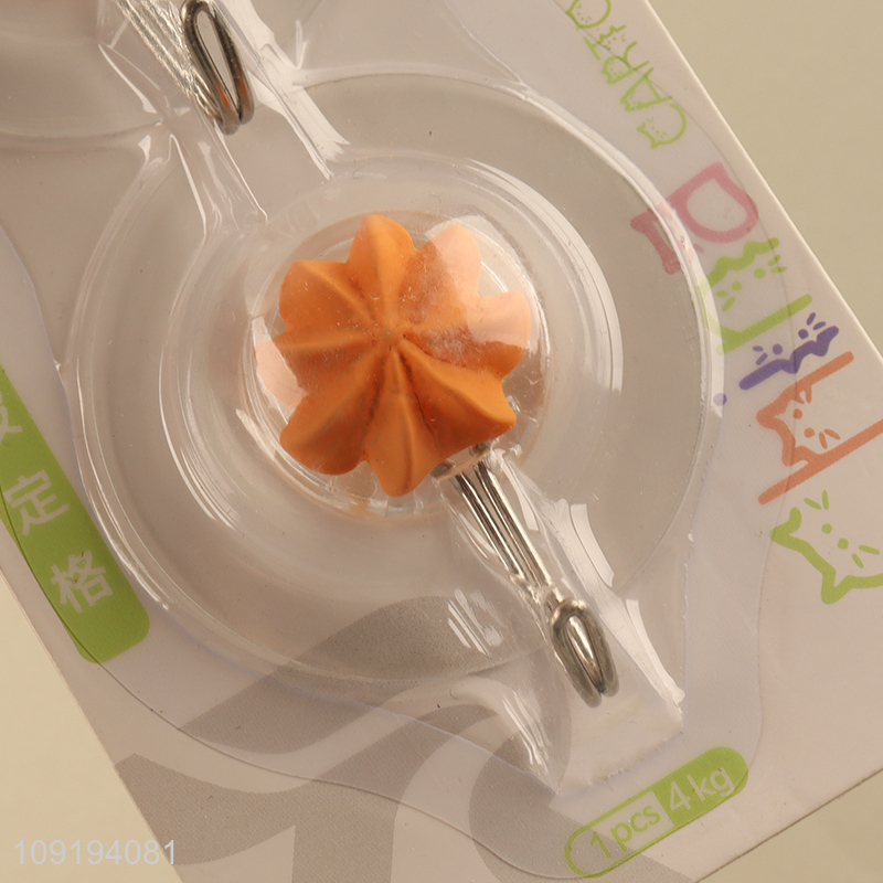 High Quality 2PCS Cute Wall Hooks Strong Adhesive Towel Coat Hooks