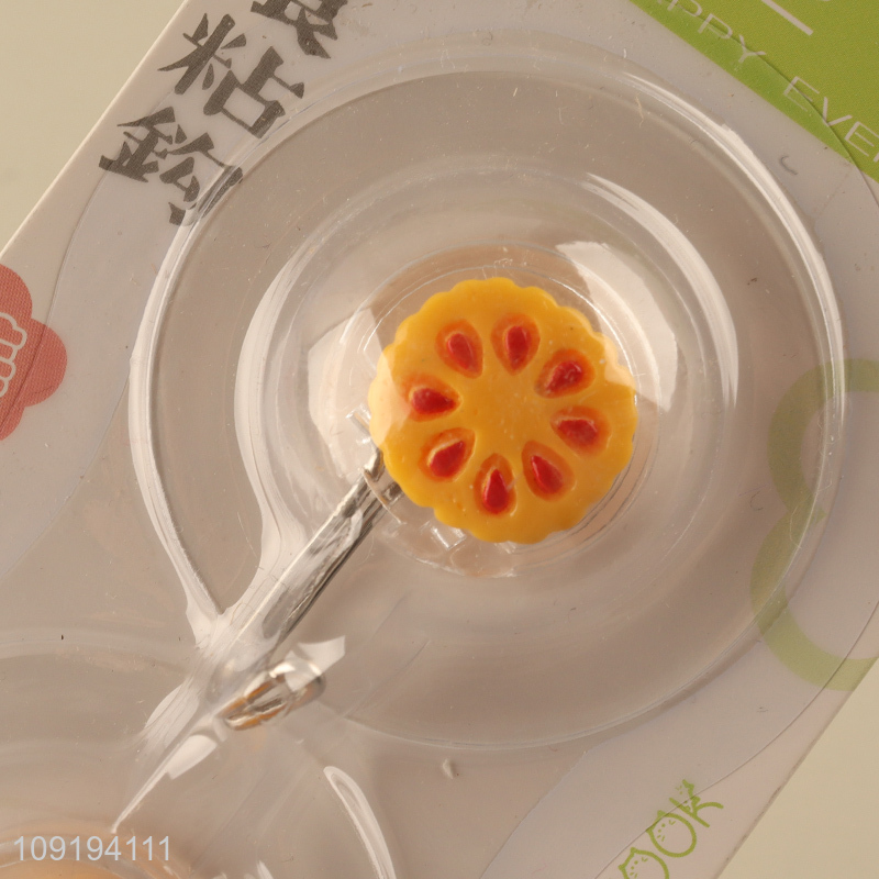 Factory Supply 2PCS Cute Adhesive Wall Hooks Utility Hooks for Bathroom