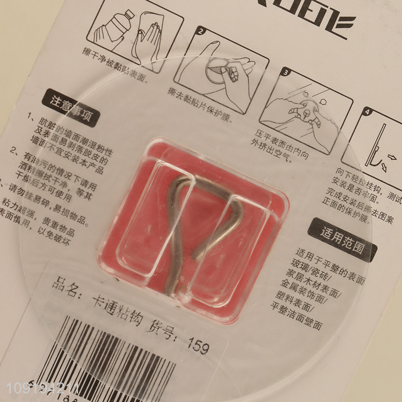 Factory Supply 1PC Watermelon Wall Hooks Strong Adhesive Towel Coat Hooks