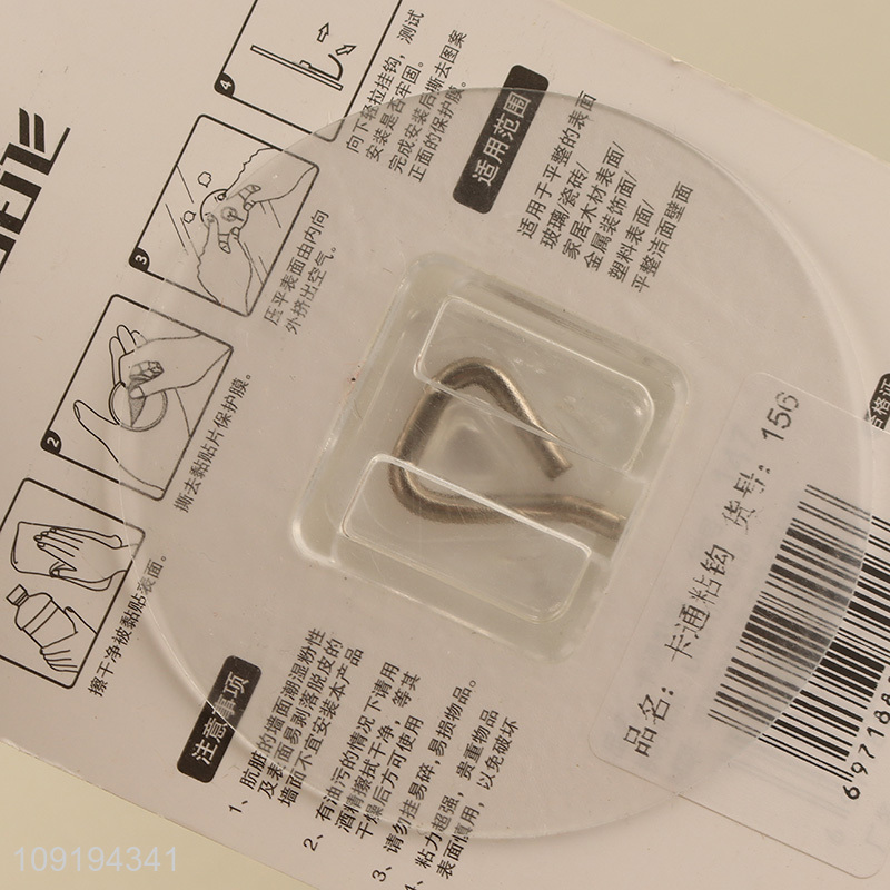 Good Quality 1PC Cute Panda Hooks Strong Adhesive Towel Coat Hooks