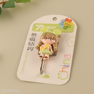 Factory Price 1PC Cute Wall Hooks Strong Adhesive Hooks for Hanging