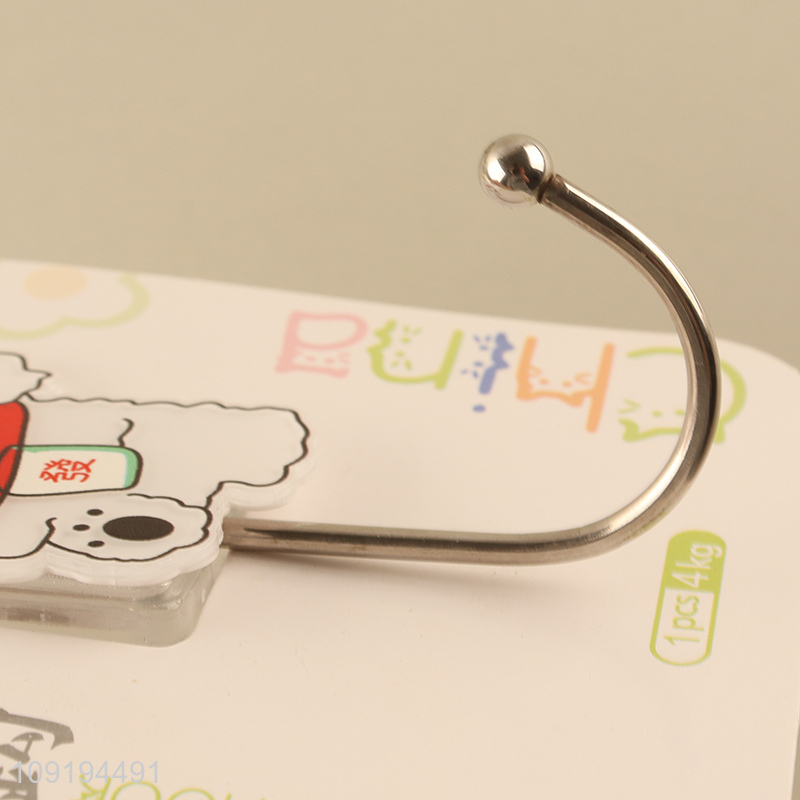 Factory Price 1PC Cute Dog Wall Hooks Strong Adhesive Decorative Hooks