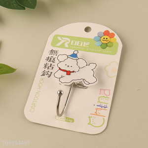 High Quality 1PC Cute Dog Adhesive Hooks Decorative Towel Coat Hooks