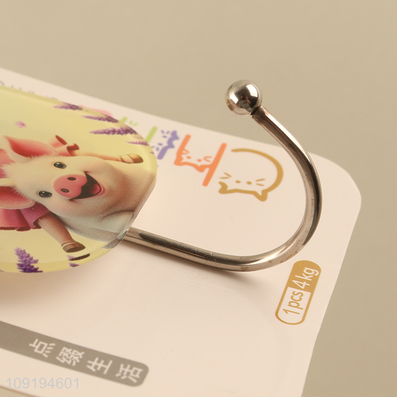 China Imports 1PC Cute Wall Hooks Strong Adhesive Towel Coat Hooks