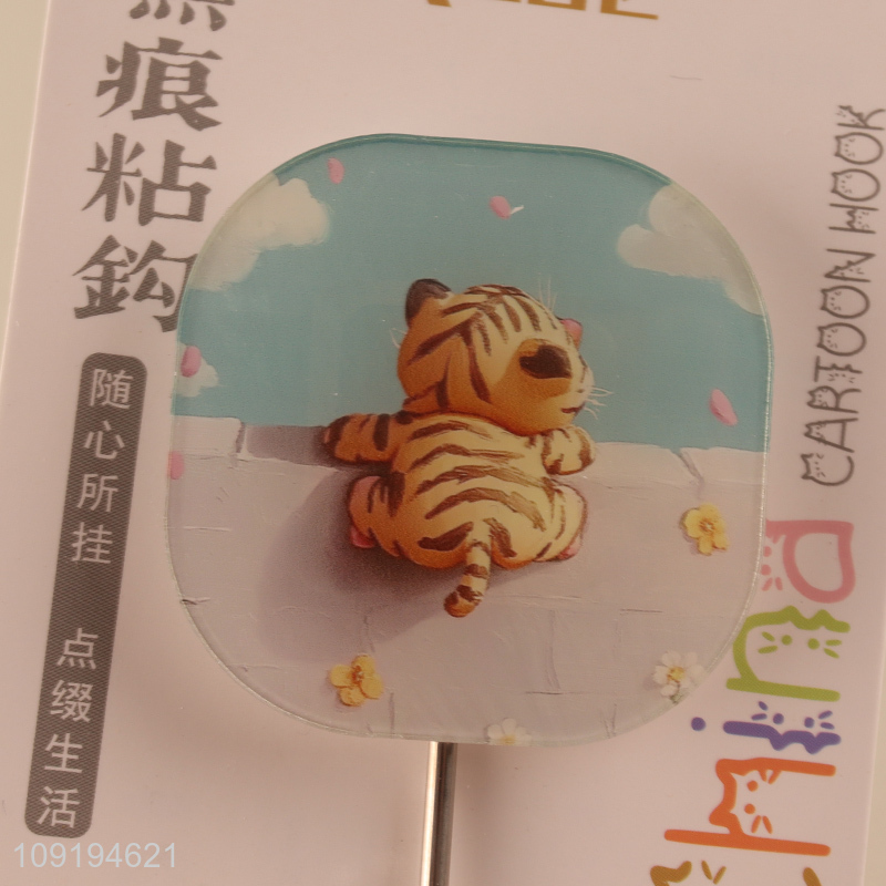 Popular Product 1PC Cute Adhesive Wall Hooks Heavy Duty Utility Hooks