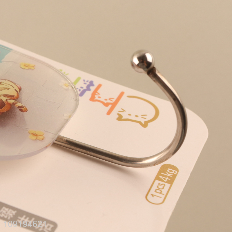 Popular Product 1PC Cute Adhesive Wall Hooks Heavy Duty Utility Hooks