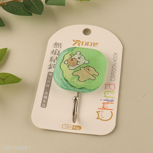 Hot Selling 1PC Cute Hooks Heavy Duty Adhseive Hooks for Kitchen