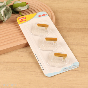 Yiwu market 3pcs household sticky hook wall hook for bathroom kitchen