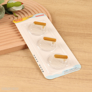 Good selling 3pcs bathroom kitchen sticky hook wall hook set