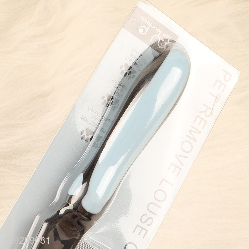 Best selling professional pets remove louse comb pet grooming tool wholesale