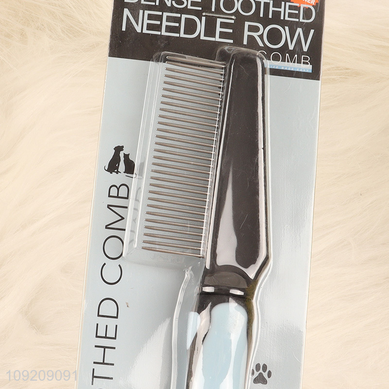 Top selling pet grooming tool pet wide teeth comb wholesale