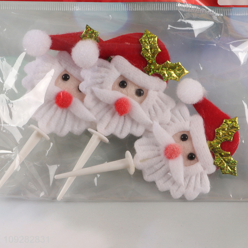 Top products Santa Claus christmas decoration christmas cake topper