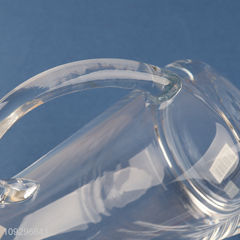 Yiwu market clear glass water jug juice pot