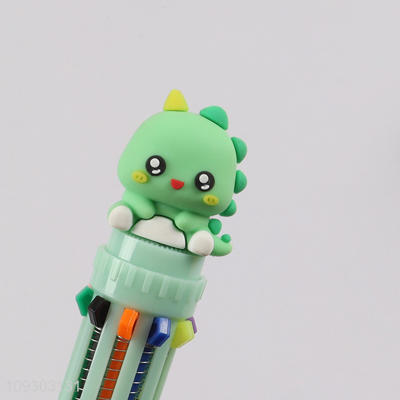 Hot products dinosaur series 10colors ballpoint pen