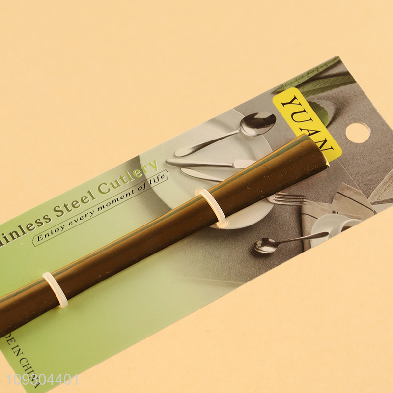 Hot products golden kitchen utensil soup ladle