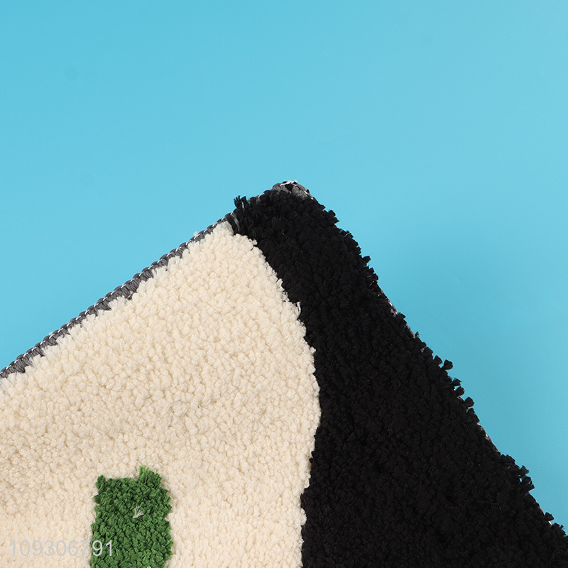 Good quality rectangle floor mat door mat for household