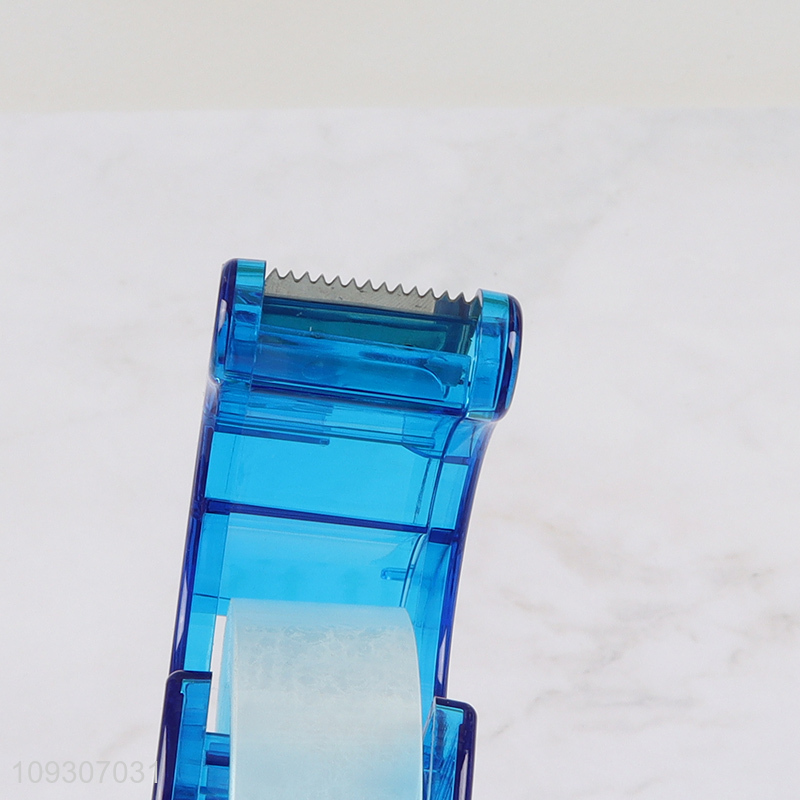 Most popular blue school office adhesive tape with holder