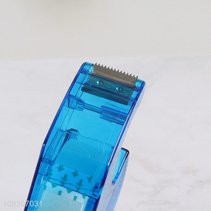 Most popular blue school office adhesive tape with holder
