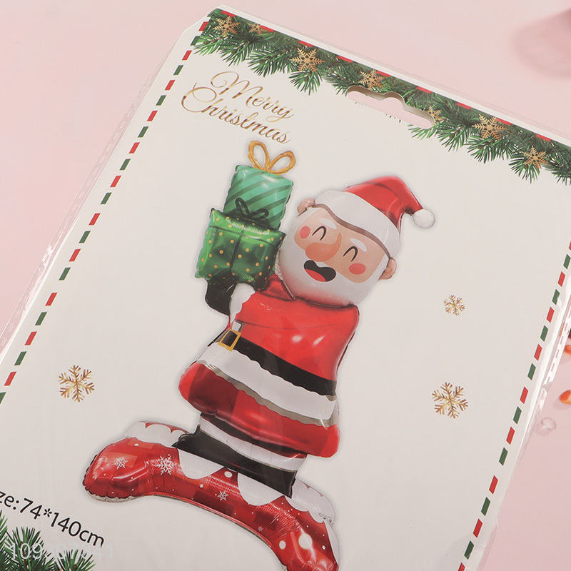 Top quality Santa Claus party decoration foil balloon