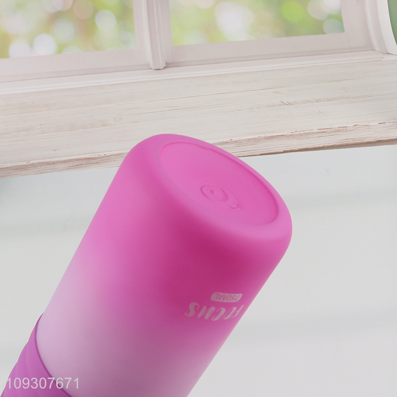Good selling multicolor plastic water bottle drinking bottle
