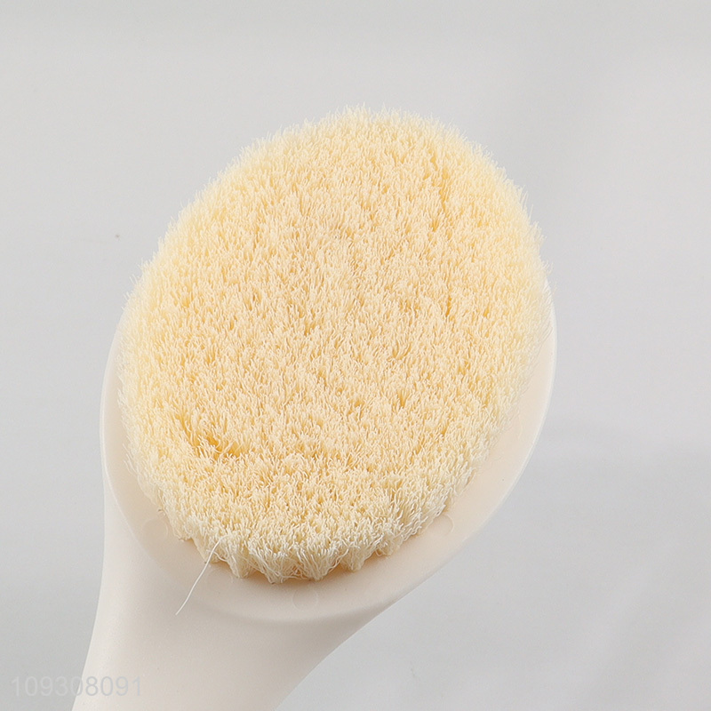 Yiwu market long handle soft bristle bath brush