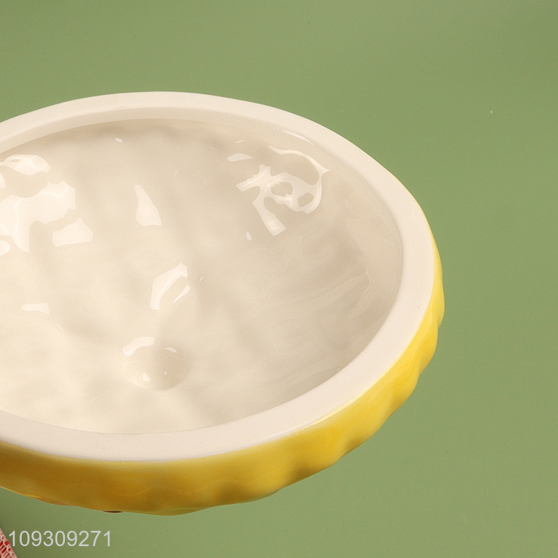 Top quality home kitchen ceramic storage jar with lid