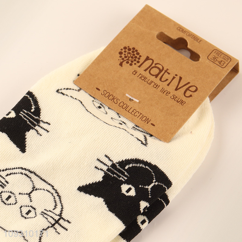 Yiwu market multicolor fashion cotton socks women ankle socks