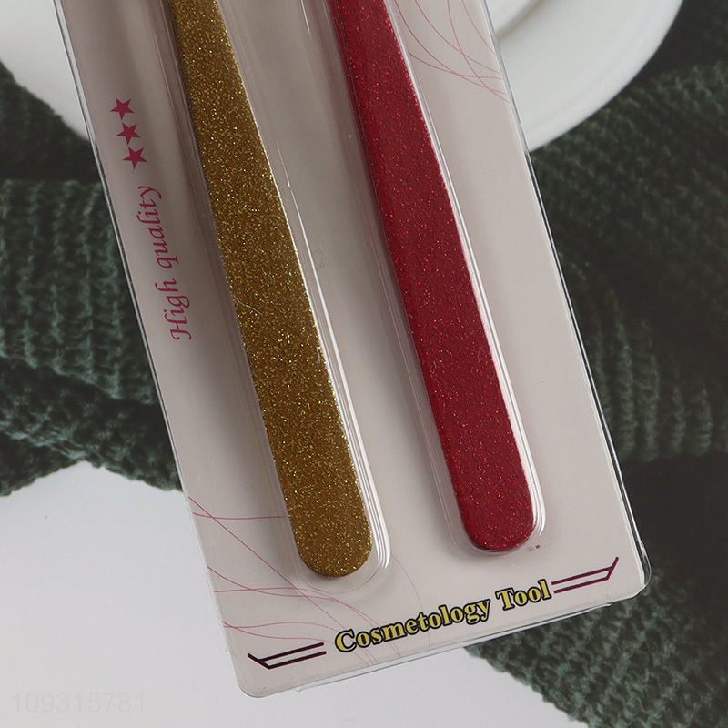 Factory price 2pcs eyebrow tweezers makeup tool set