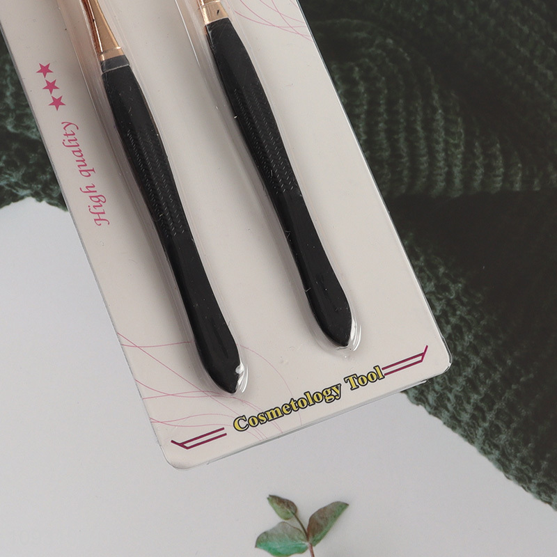 China products 2pcs eyebrow tweezers makeup tool set