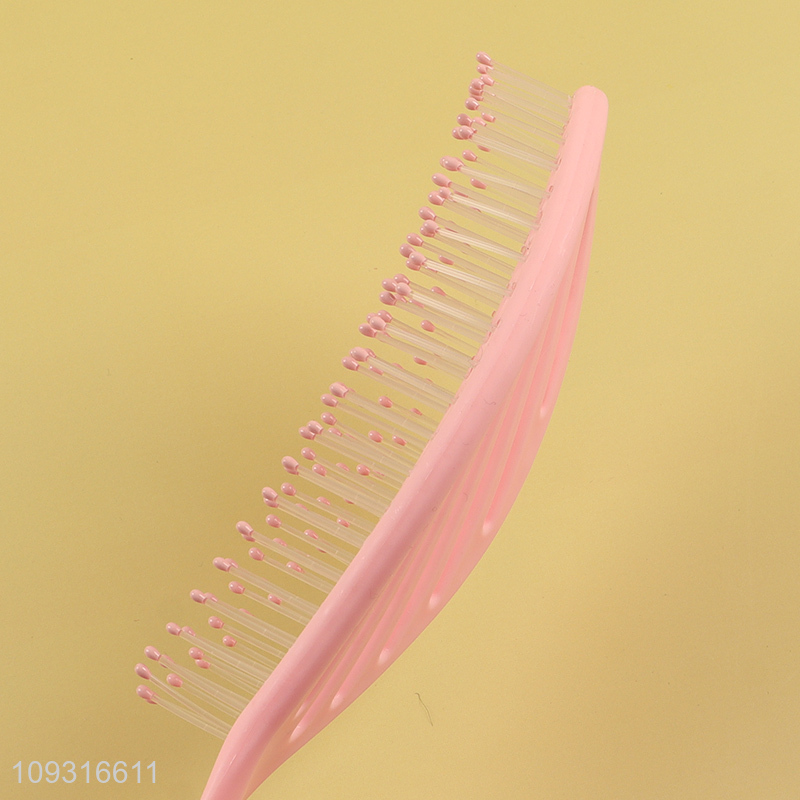 Good quality hollow hair comb hair brush for sale