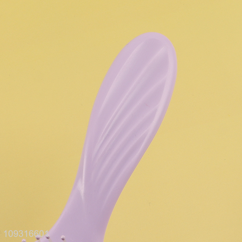 Low price multicolor hollow hair comb hair brush