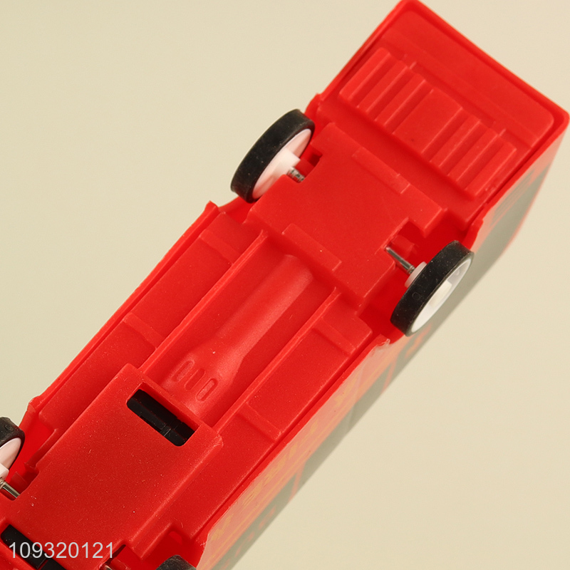New arrival 3pcs bus pull back car toys for kids