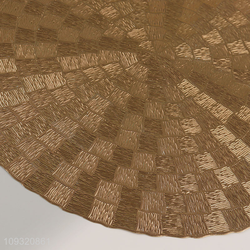 Online wholesale round anti-slip place mat dinner mat