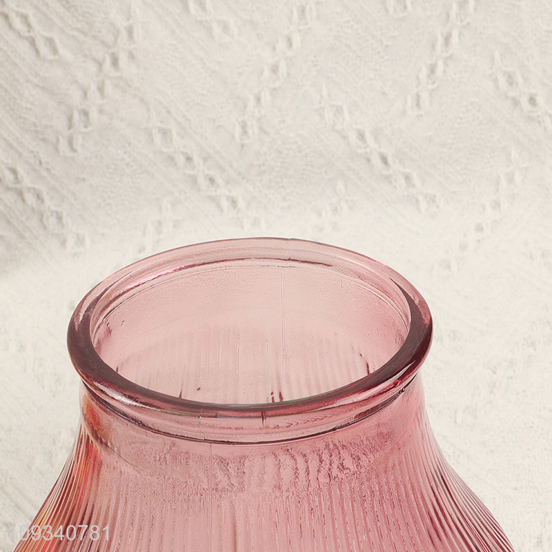 New arrival glass hydroponic vase flower vase for decor