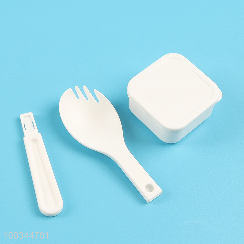 Top sale plastic lunch box with handle