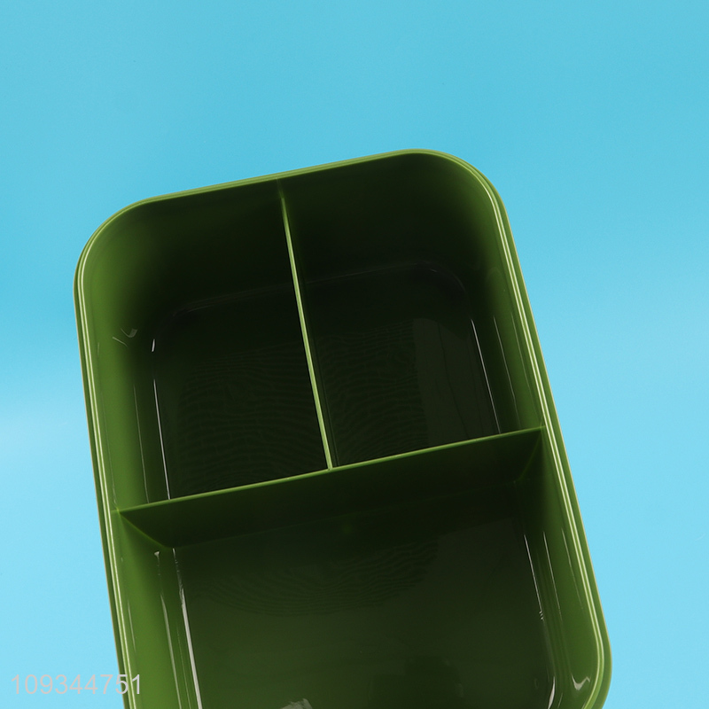 Factory price school kids 3compartment lunch box
