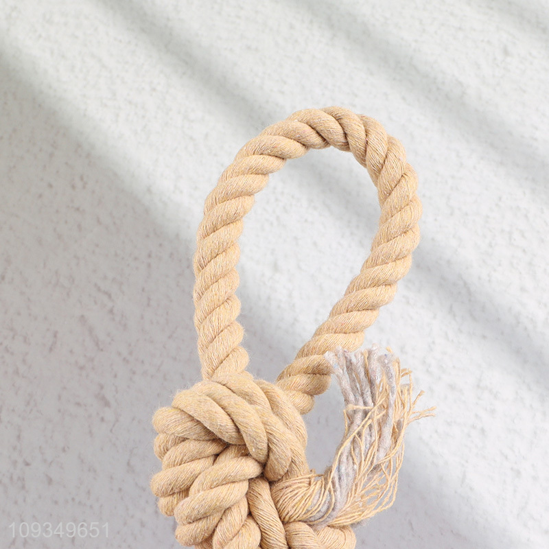 China wholesale pet cotton rope toys teething toys