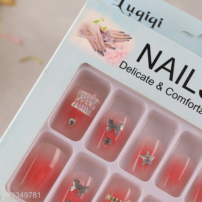 Hot selling nail supplies fake nail set