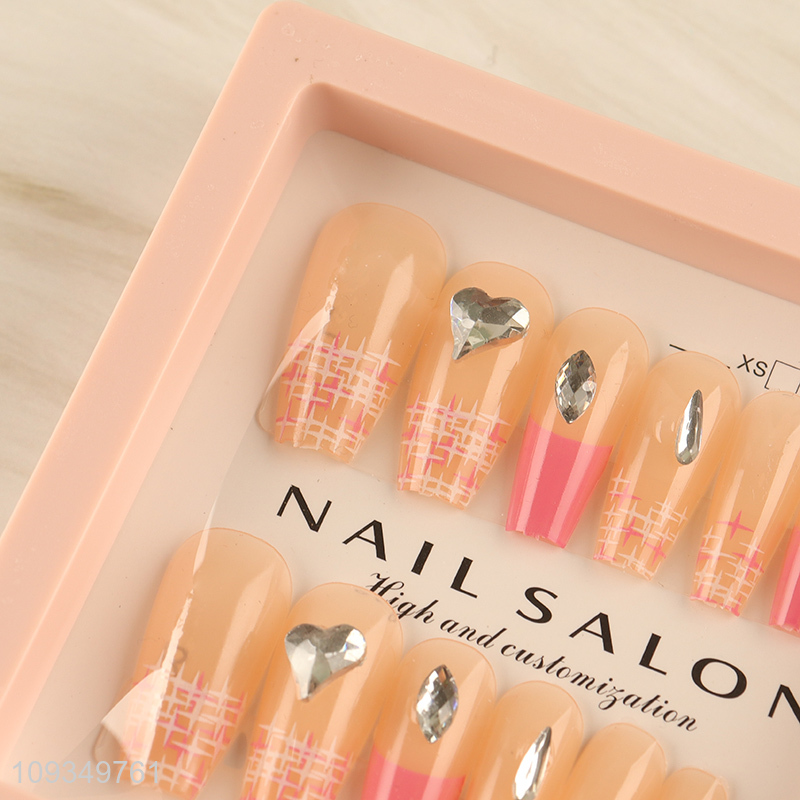 Hot sale nail supplies fake nail set