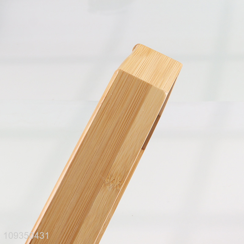 Hot selling bamboo storage tray with handle