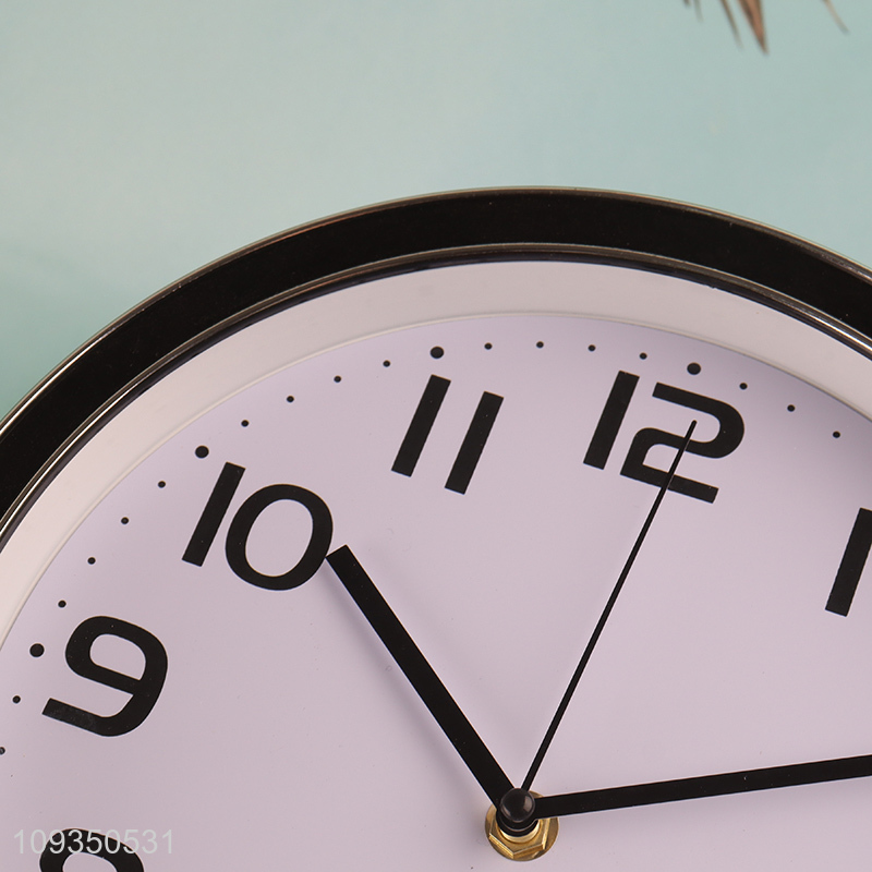 Low price round wall clock hanging clock
