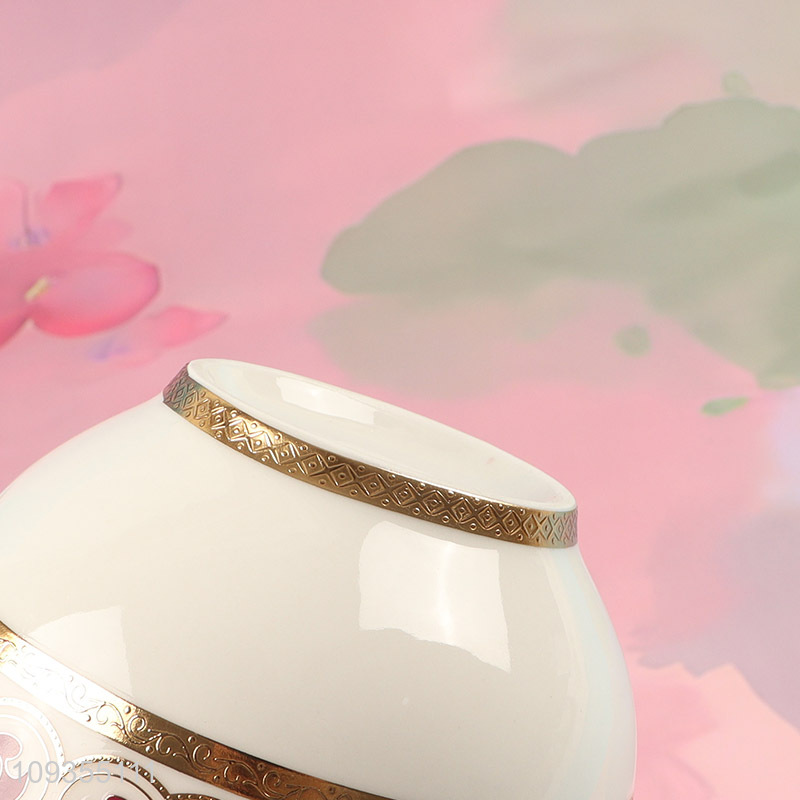 Good selling round 4-inch ethnic pattern bowl