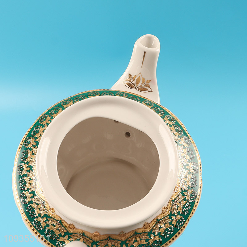 Top sale 800cc ceramic teapot wholesale