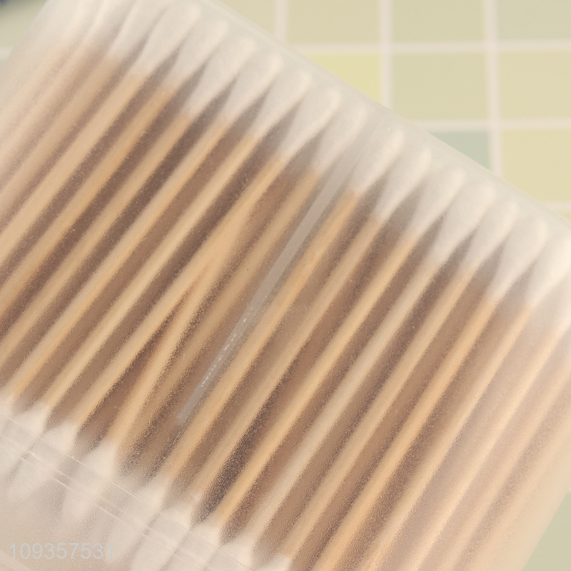 Wholesale plastic rod cotton swab cotton buds