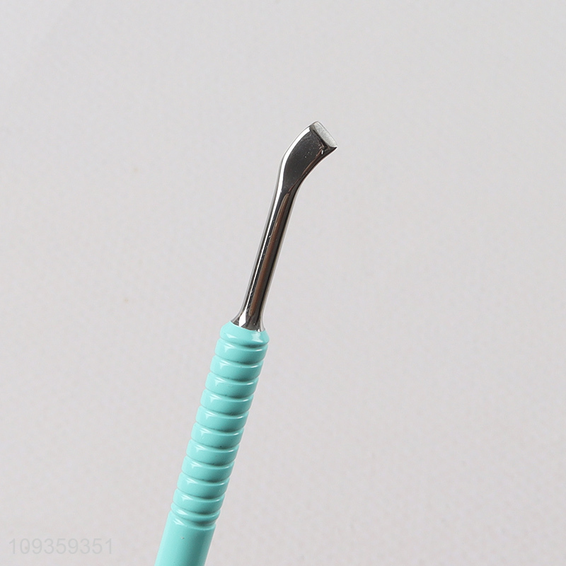 Good sale double-ended nail cuticle pusher nail removal