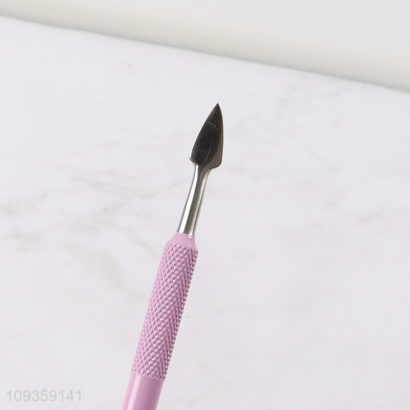 Hot sale double-ended curved hook blackhead extractor